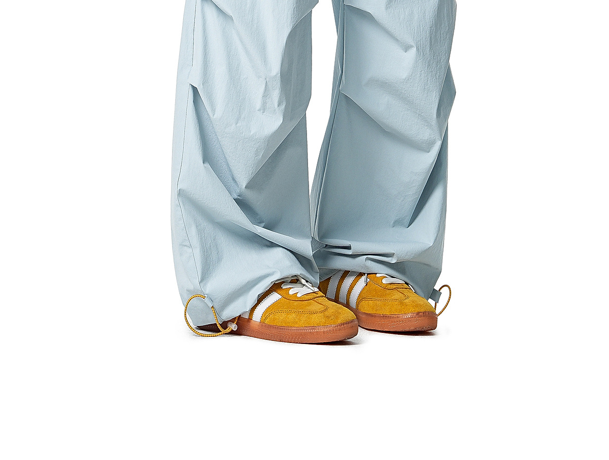 Men's Casual Drawstring Straight Leg Pants, Lightweight Summer Loose Fit Trousers