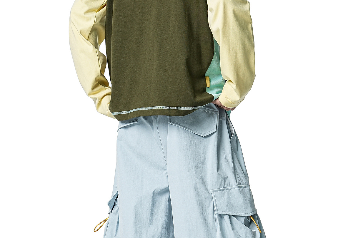 Men's Casual Drawstring Straight Leg Pants, Lightweight Summer Loose Fit Trousers