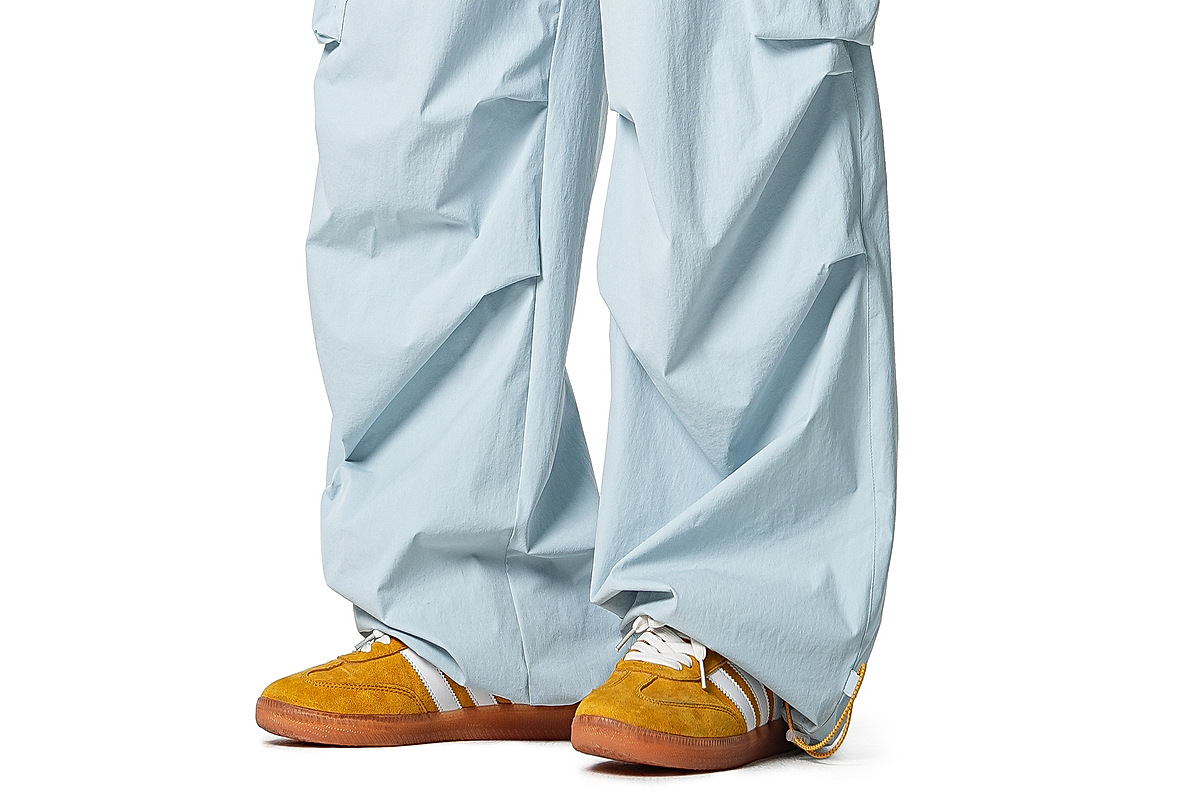 Men's Casual Drawstring Straight Leg Pants, Lightweight Summer Loose Fit Trousers