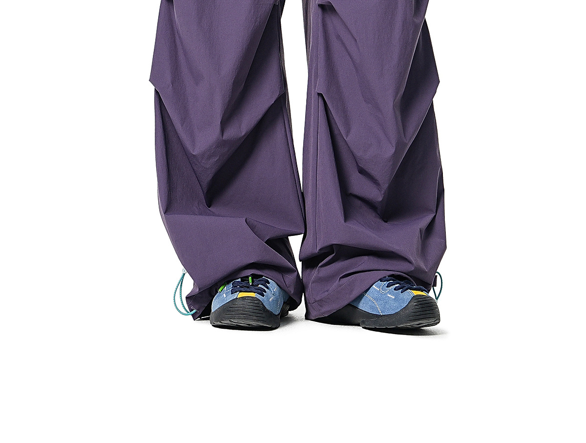 Men's Casual Drawstring Straight Leg Pants, Lightweight Summer Loose Fit Trousers