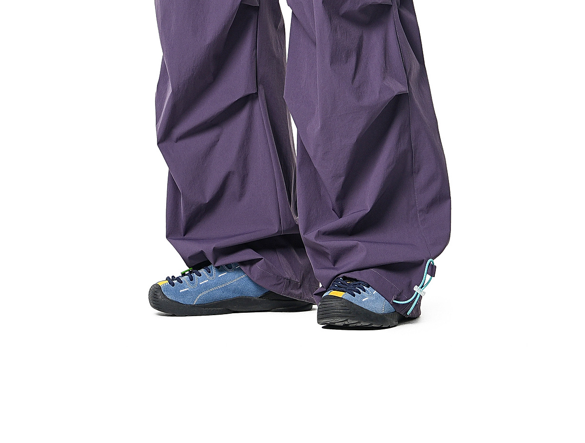Men's Casual Drawstring Straight Leg Pants, Lightweight Summer Loose Fit Trousers