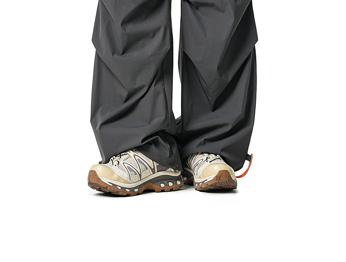 Men's Casual Drawstring Straight Leg Pants, Lightweight Summer Loose Fit Trousers