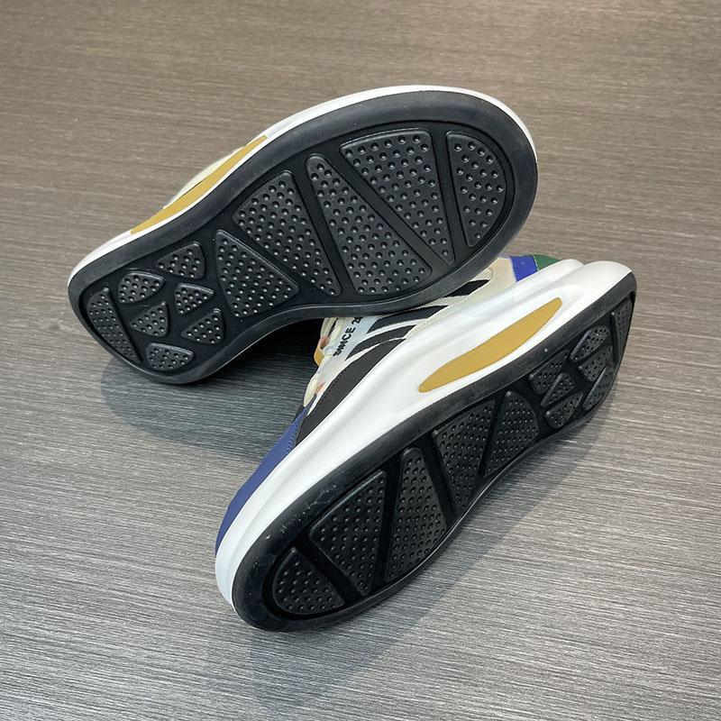 Men's Breathable Casual Sneakers, Anti-Odor Non-Slip Thick Sole Height Increasing Shoes for Summer