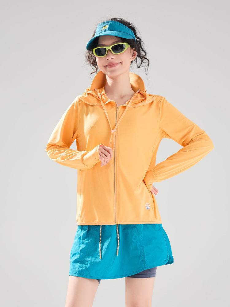 Men Women UPF50+ Lightweight Sun Protection Hoodie with Detachable Brim for Outdoor Cycling Fishing