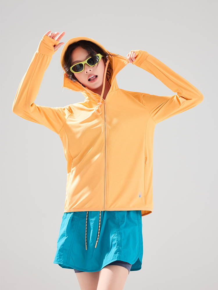 Men Women UPF50+ Lightweight Sun Protection Hoodie with Detachable Brim for Outdoor Cycling Fishing