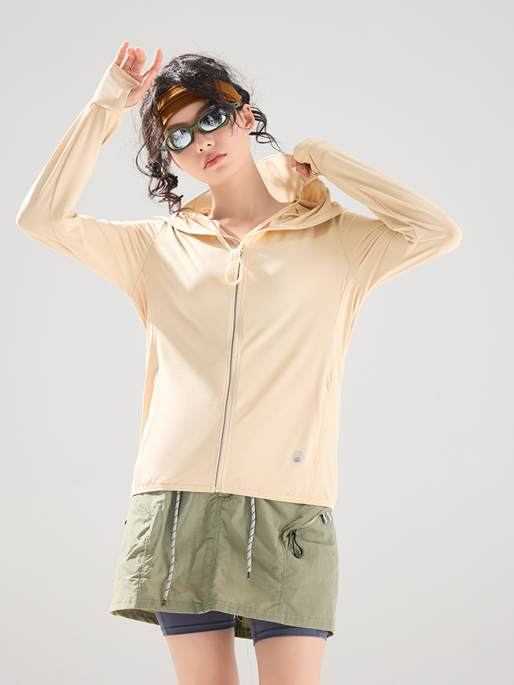 Men Women UPF50+ Lightweight Sun Protection Hoodie with Detachable Brim for Outdoor Cycling Fishing