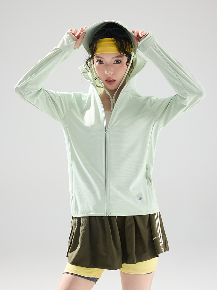 Men Women UPF50+ Lightweight Sun Protection Hoodie with Detachable Brim for Outdoor Cycling Fishing