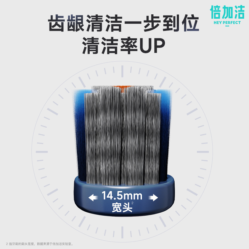 Beijiajie Adult Toothbrush Medium Hard Bristles, Deep Cleaning Gum Care, China