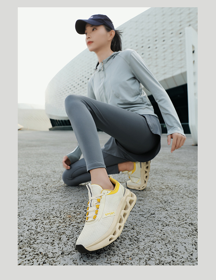 Breathable Lightweight Running Shoes for Men Women, Non-Slip Wear-Resistant Outdoor Fitness Sneakers
