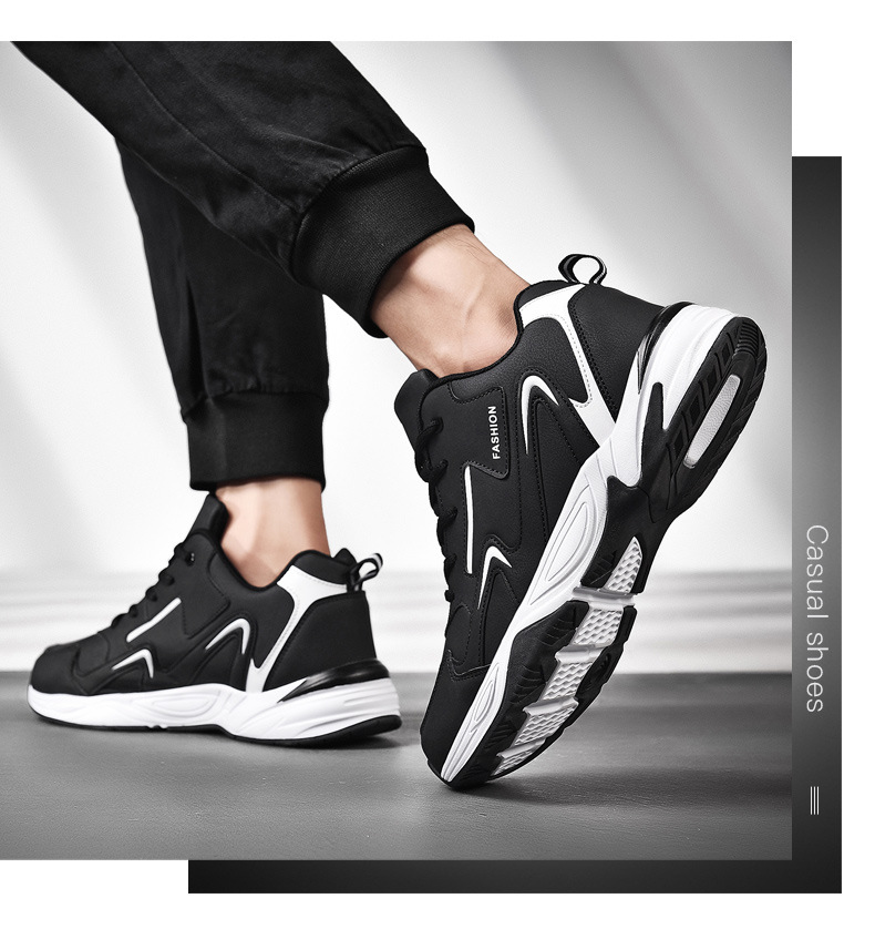 Men's Casual Running Shoes, Breathable Non-Slip Sports Sneakers, Large Size 47 48