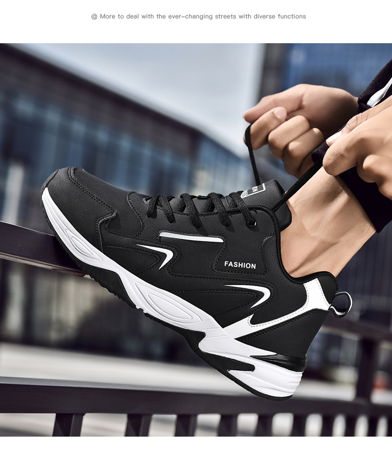 Men's Casual Running Shoes, Breathable Non-Slip Sports Sneakers, Large Size 47 48