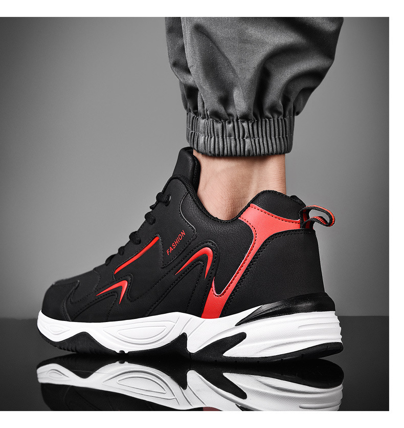 Men's Casual Running Shoes, Breathable Non-Slip Sports Sneakers, Large Size 47 48