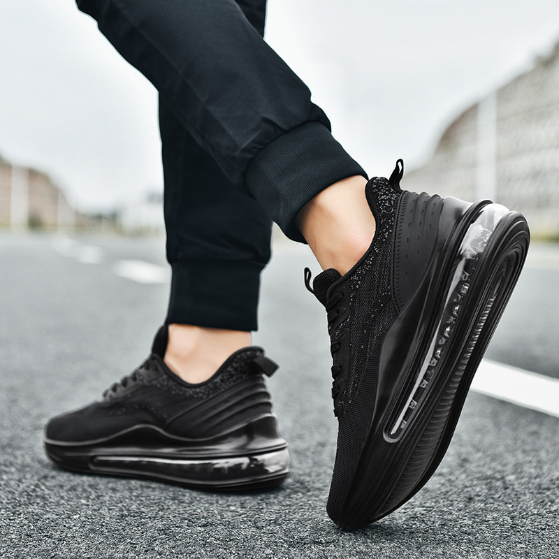 Men's Air Cushion Running Shoes Breathable Lightweight Sports Sneakers