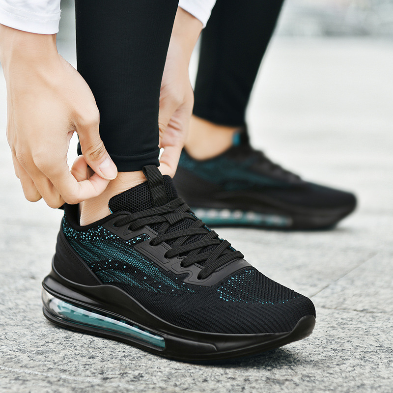 Men's Air Cushion Running Shoes Breathable Lightweight Sports Sneakers