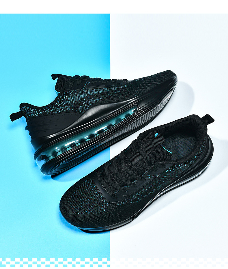 Men's Air Cushion Running Shoes Breathable Lightweight Sports Sneakers