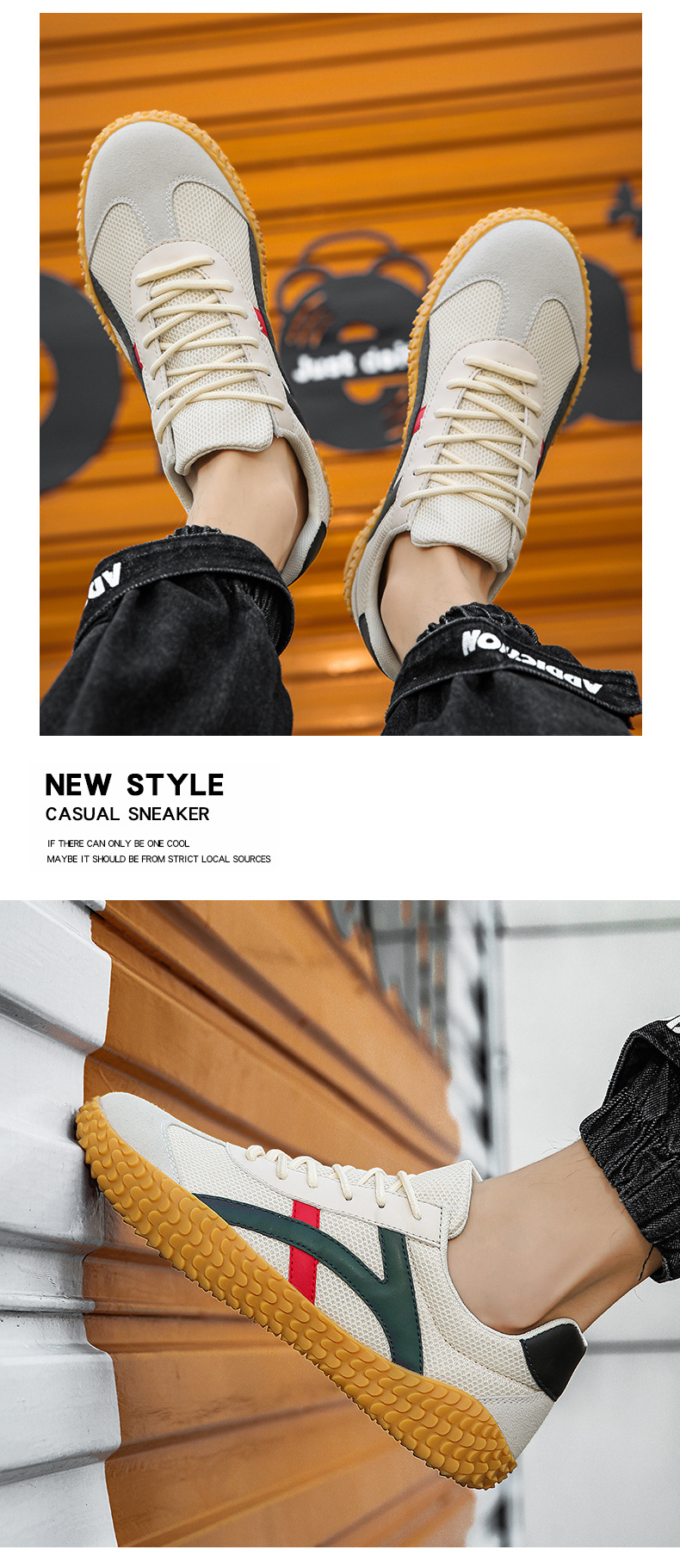 Unisex Breathable Mesh Casual Shoes for Men and Women, Anti-Slip Lightweight Sneakers