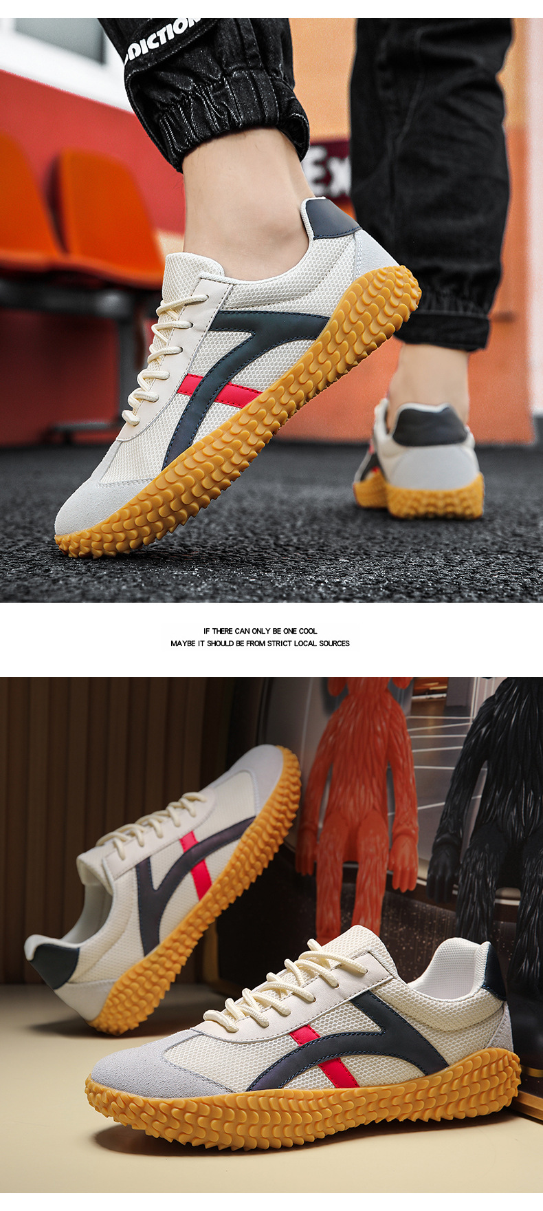 Unisex Breathable Mesh Casual Shoes for Men and Women, Anti-Slip Lightweight Sneakers