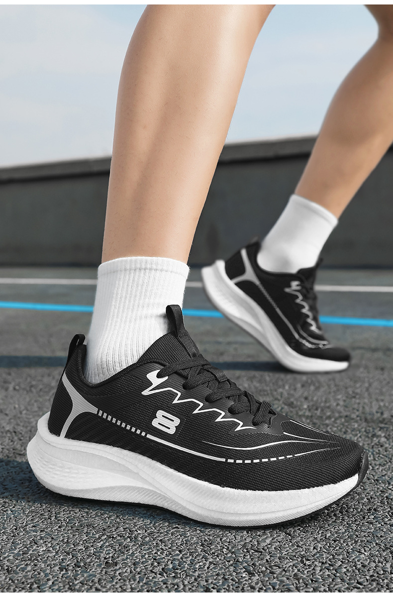 Men's Breathable Running Shoes Lightweight Comfortable Casual Sneakers