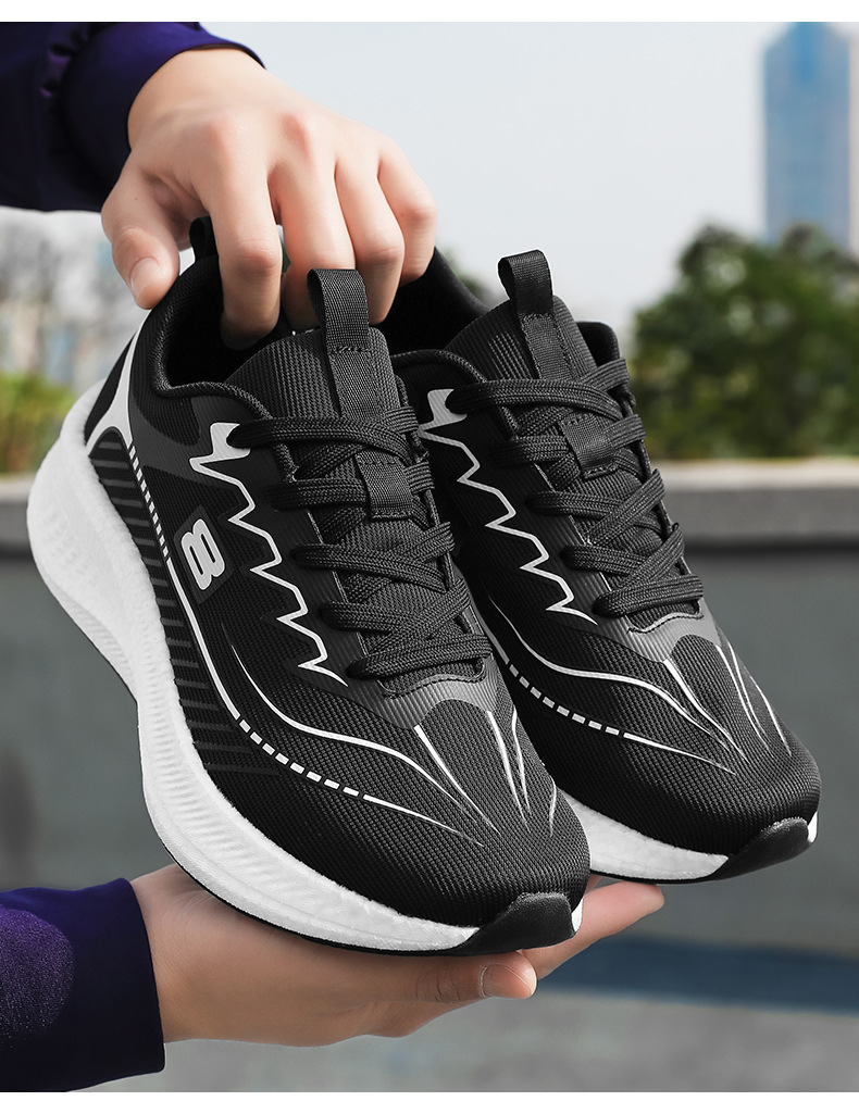 Men's Breathable Running Shoes Lightweight Comfortable Casual Sneakers