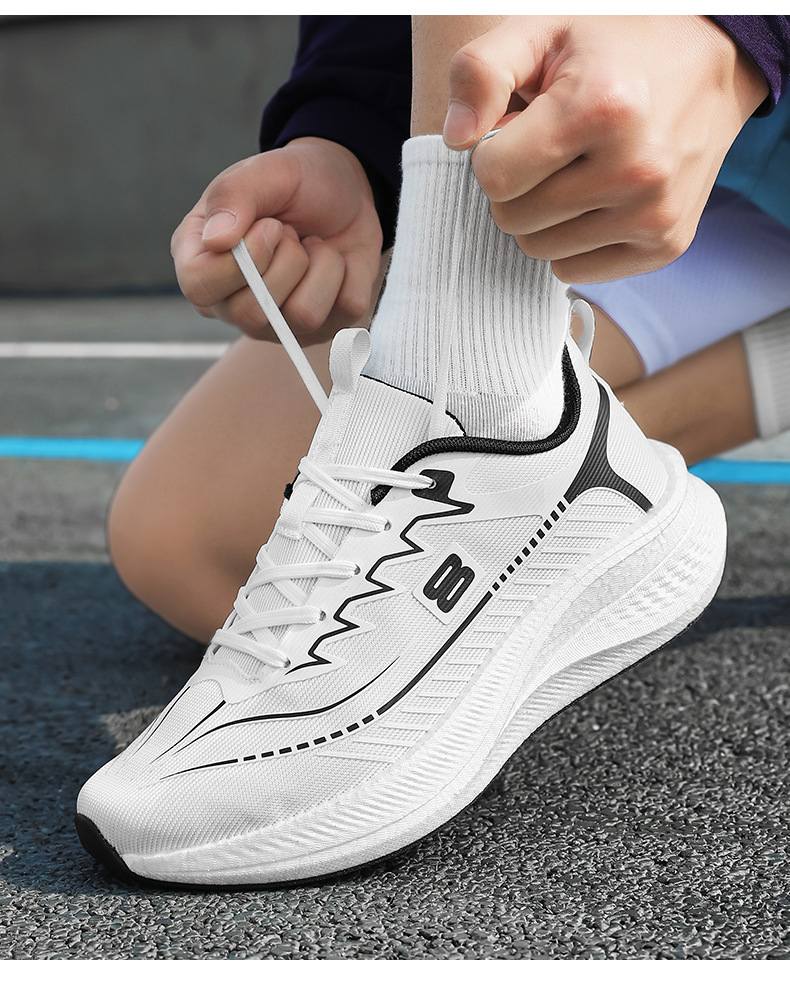 Men's Breathable Running Shoes Lightweight Comfortable Casual Sneakers