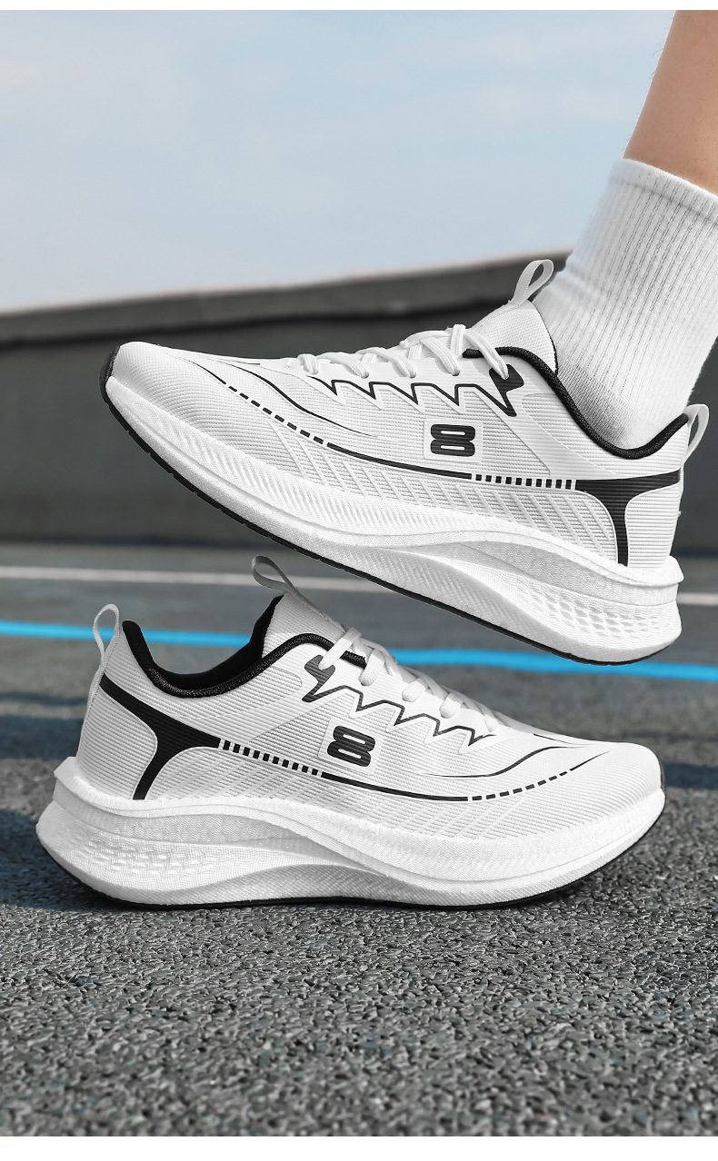 Men's Breathable Running Shoes Lightweight Comfortable Casual Sneakers