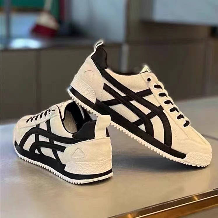 Men's Casual Breathable Retro Flat Sneakers, Low-Top Walking Shoes for Spring