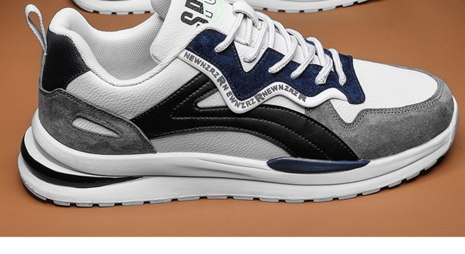 Men's Breathable Casual Running Shoes, Lightweight Comfortable Sneakers for Spring Summer Fall