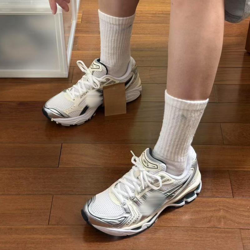 Men's Retro Tennis Running Shoes K14, Chunky Dad Sneakers for Men, Breathable PU Mesh Low-Top