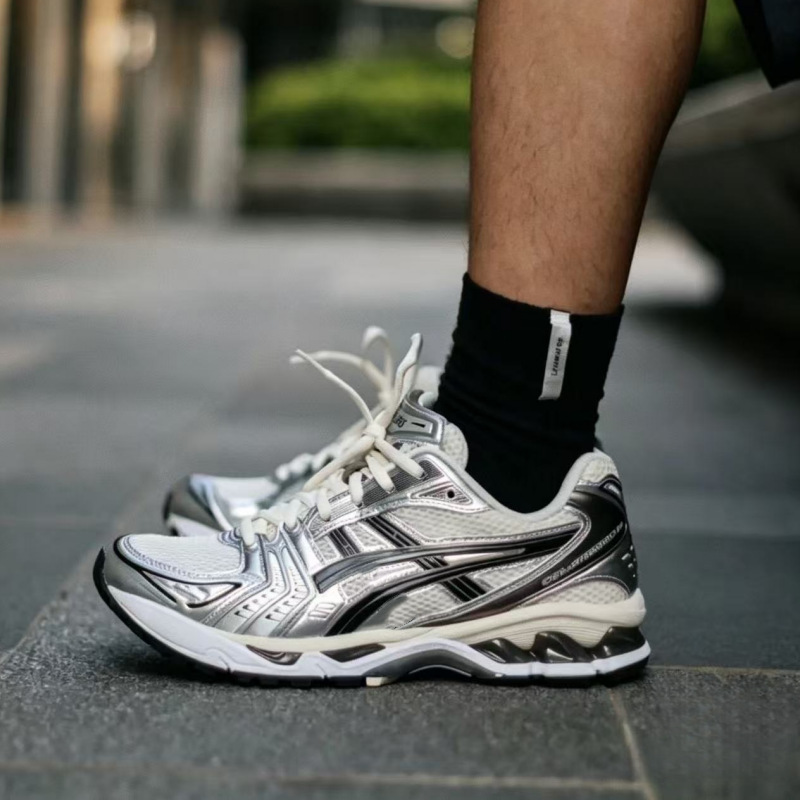 Men's Retro Tennis Running Shoes K14, Chunky Dad Sneakers for Men, Breathable PU Mesh Low-Top