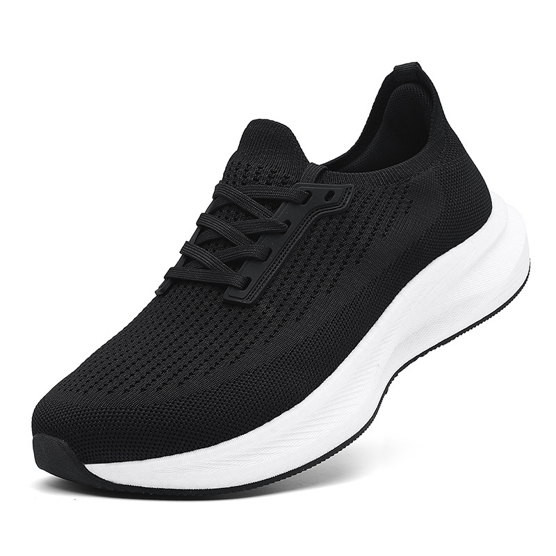 Men's Wide Toe Box Running Shoes Breathable Mesh Casual Sneakers for Summer