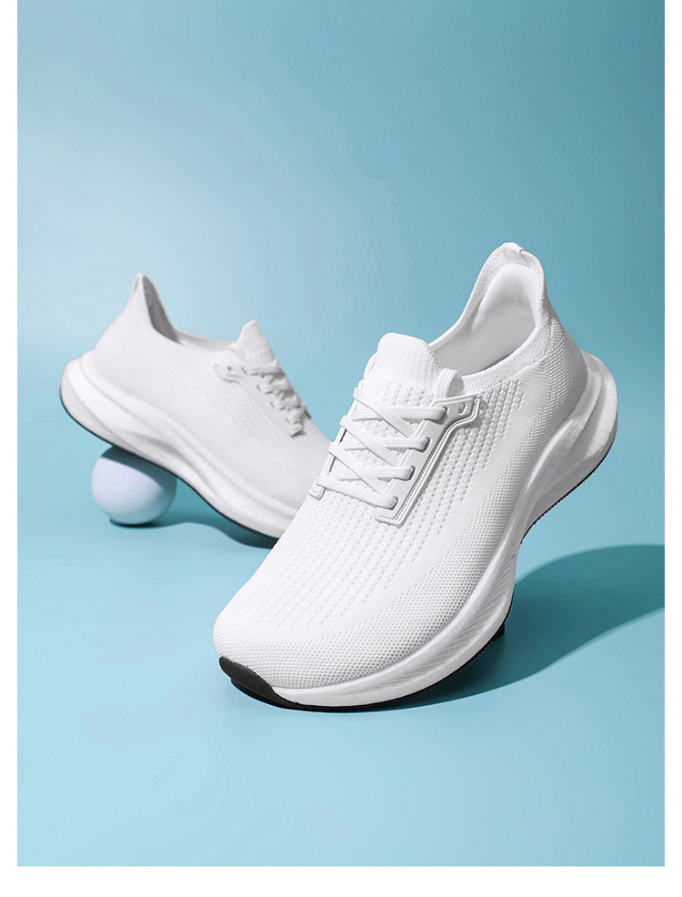 Men's Wide Toe Box Running Shoes Breathable Mesh Casual Sneakers for Summer