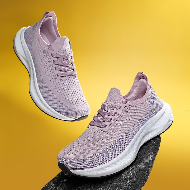 Men's Wide Toe Box Running Shoes Breathable Mesh Casual Sneakers for Summer