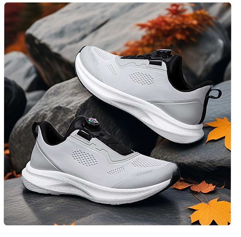 Men's Wide Toe Box Running Shoes Breathable Mesh Casual Sneakers for Summer