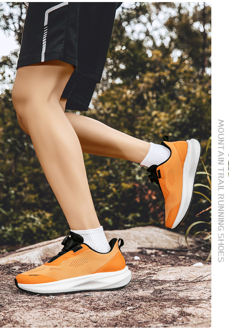 Men's Wide Toe Box Running Shoes Breathable Mesh Casual Sneakers for Summer