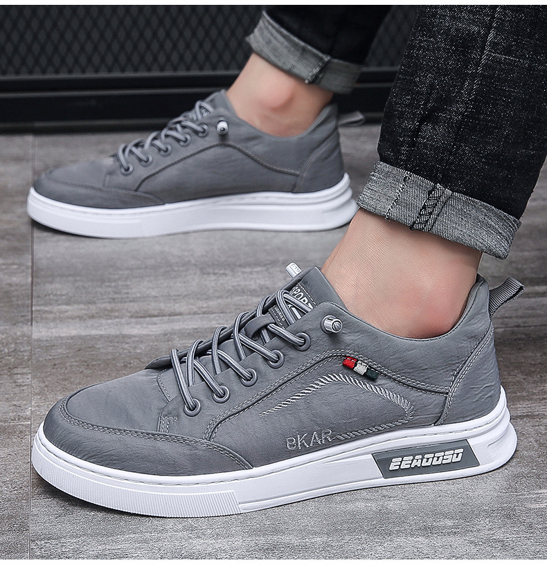 Men Canvas Slip-on Shoes Breathable Low-top Casual Sneakers for Summer