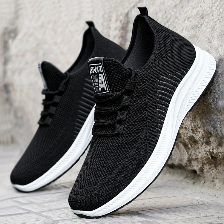 Men's Breathable Running Shoes Soft Sole Lightweight Casual Sneakers