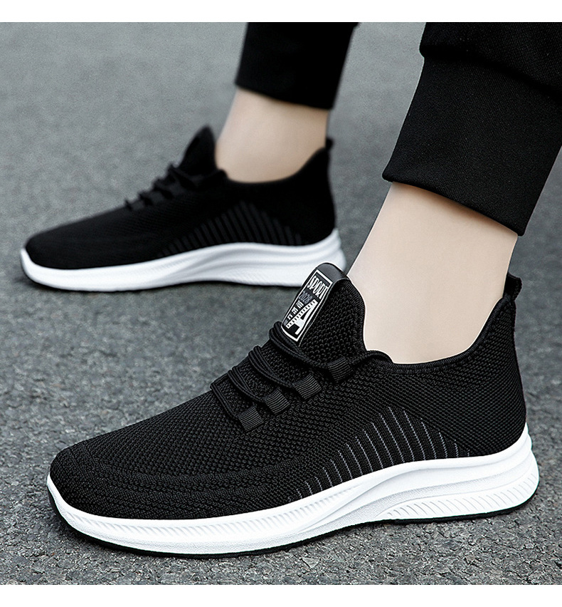 Men's Breathable Running Shoes Soft Sole Lightweight Casual Sneakers