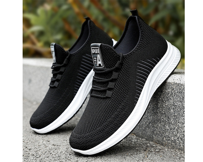 Men's Breathable Running Shoes Soft Sole Lightweight Casual Sneakers