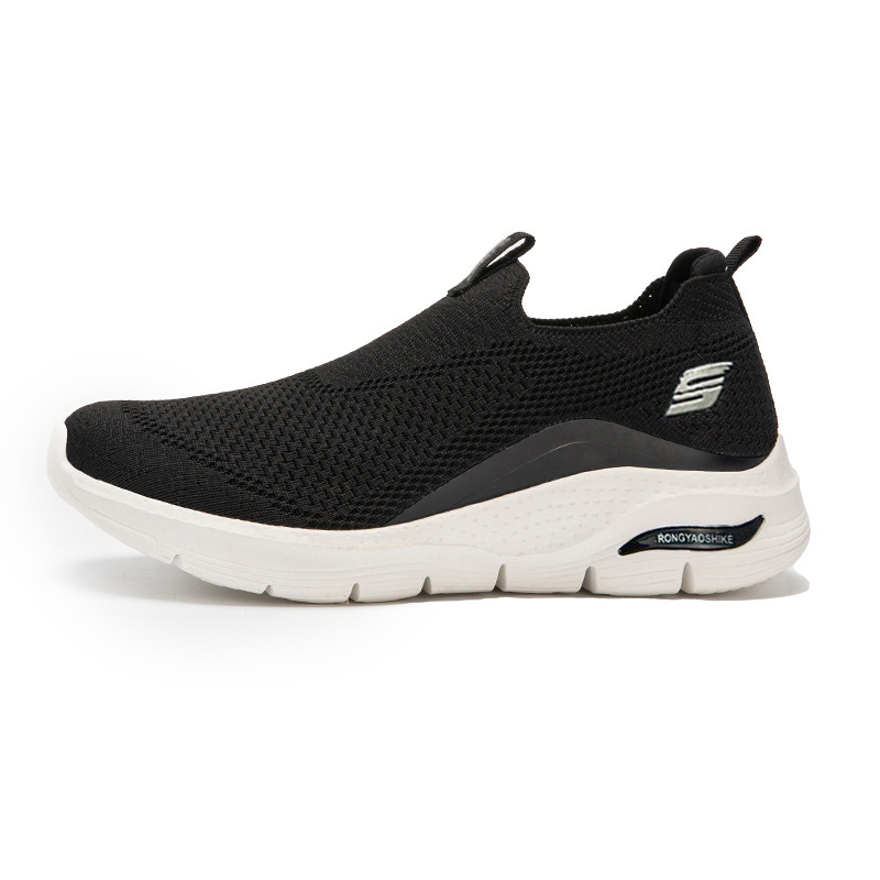 Men's Breathable Mesh Casual Shoes, Lightweight Soft Sole Sports Sneakers for Fitness