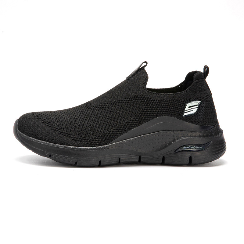 Men's Breathable Mesh Casual Shoes, Lightweight Soft Sole Sports Sneakers for Fitness