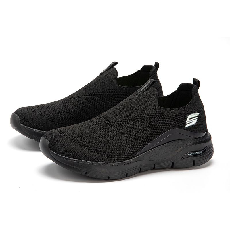 Men's Breathable Mesh Casual Shoes, Lightweight Soft Sole Sports Sneakers for Fitness