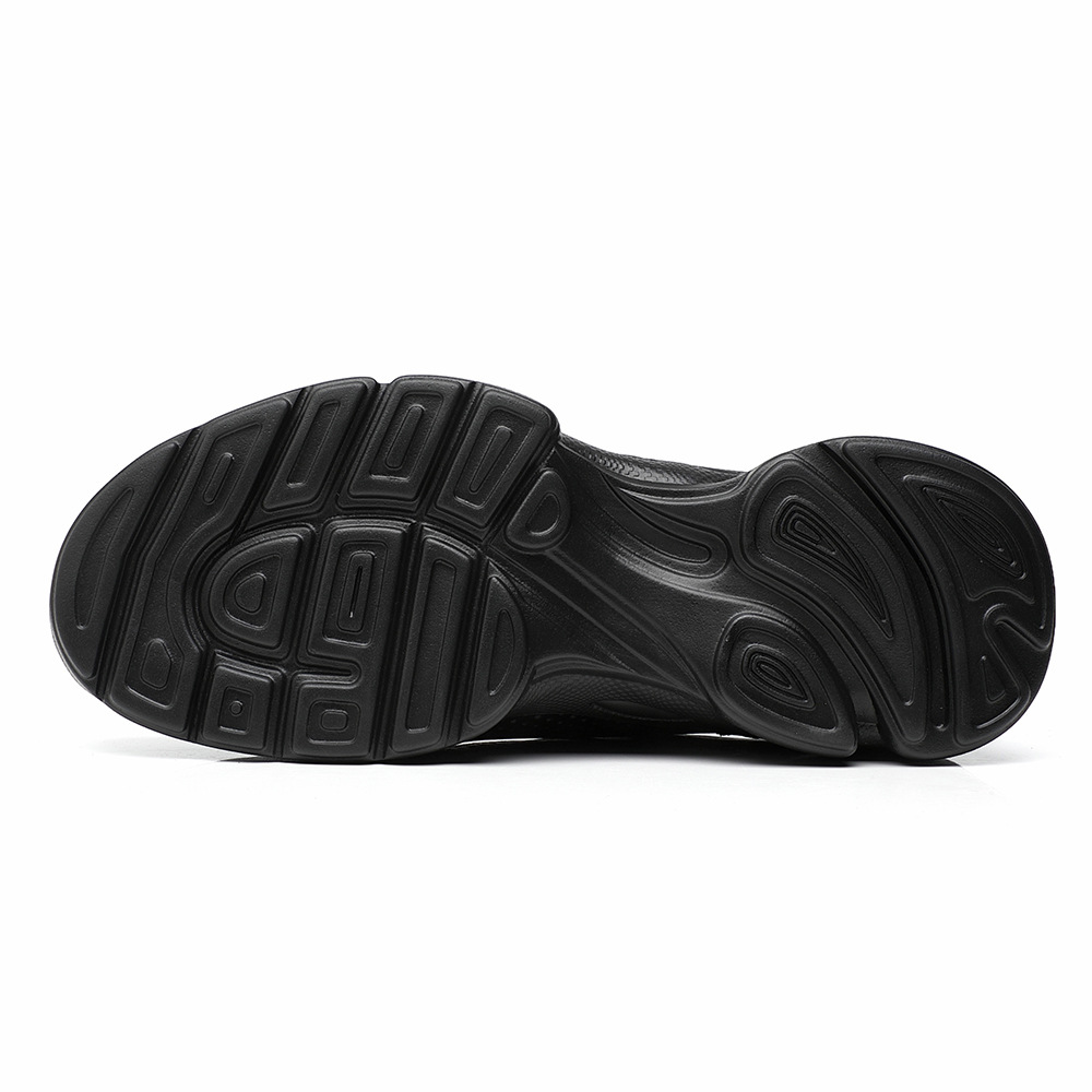 Men's Casual Leather Walking Shoes, Lightweight Comfortable Outdoor Sneakers
