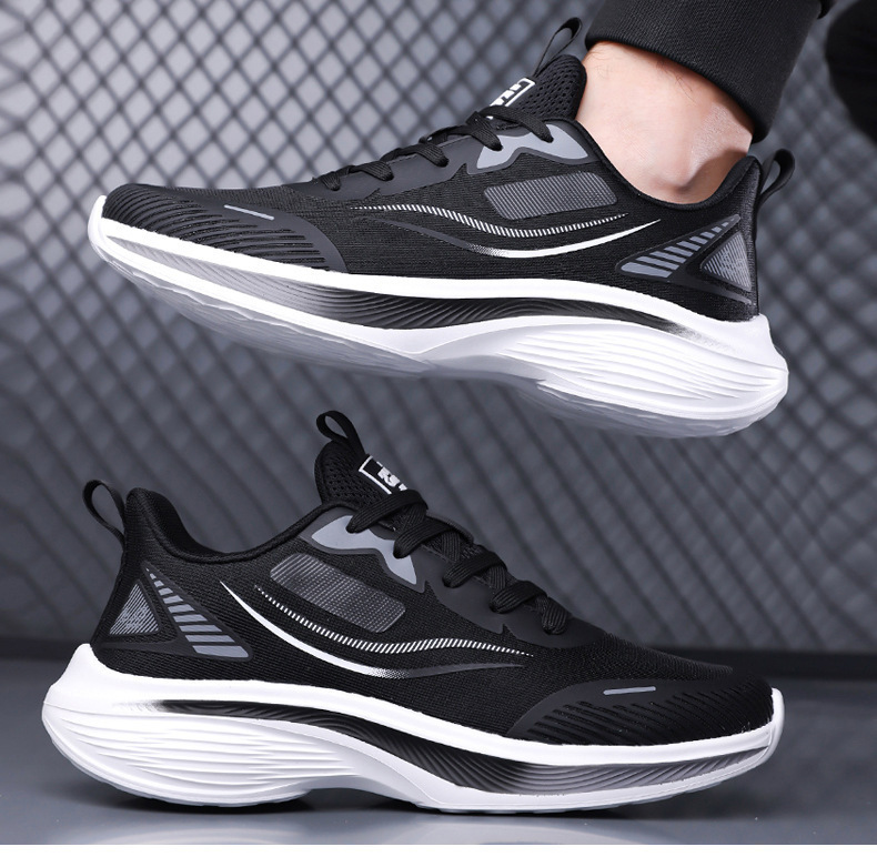 Men's Breathable Running Shoes Lightweight Comfortable Mesh Casual Sneakers