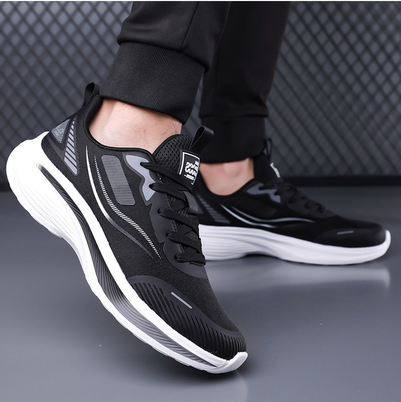 Men's Breathable Running Shoes Lightweight Comfortable Mesh Casual Sneakers