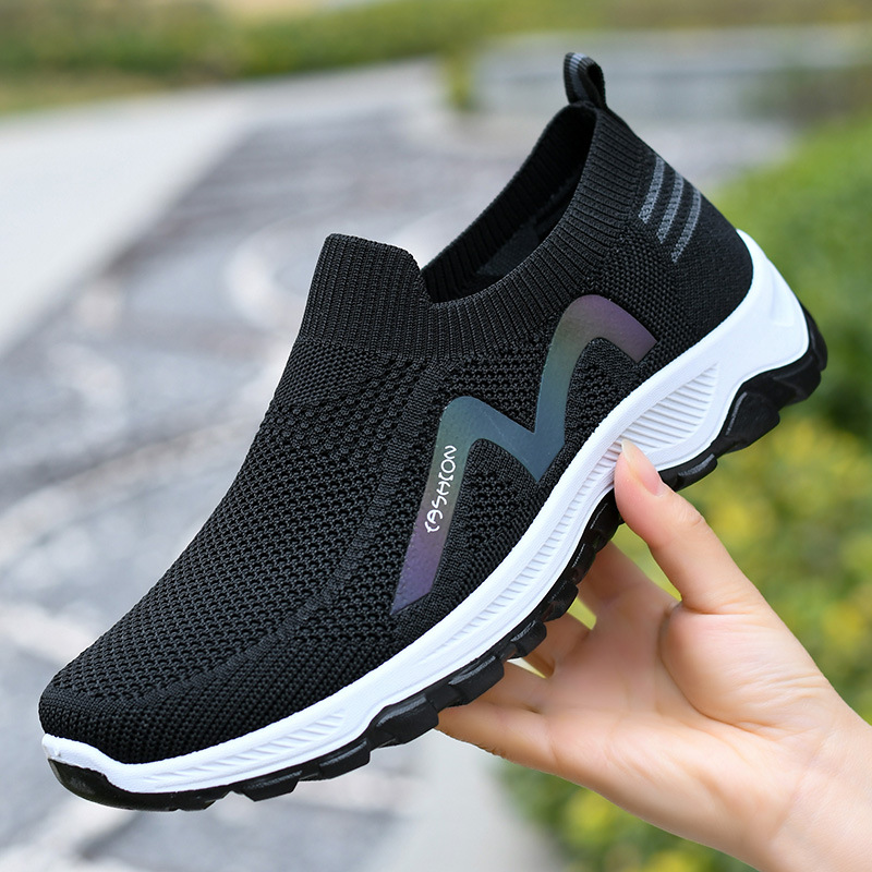 Men's Breathable Casual Slip-On Shoes, Lightweight Walking Shoes for Spring Summer