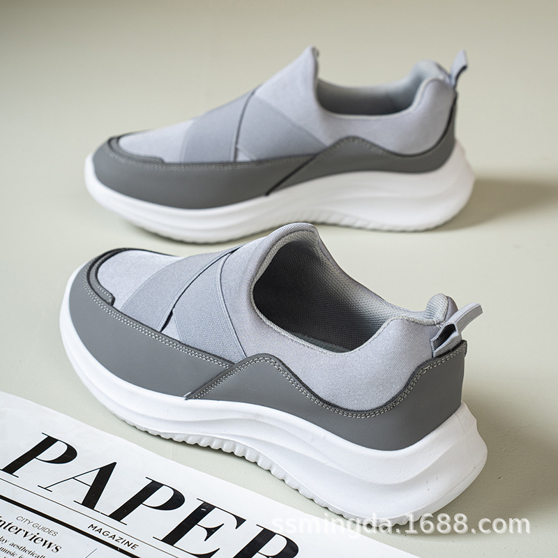 Women's Casual Canvas Slip-On Shoes, Non-Slip Soft Sole for Walking