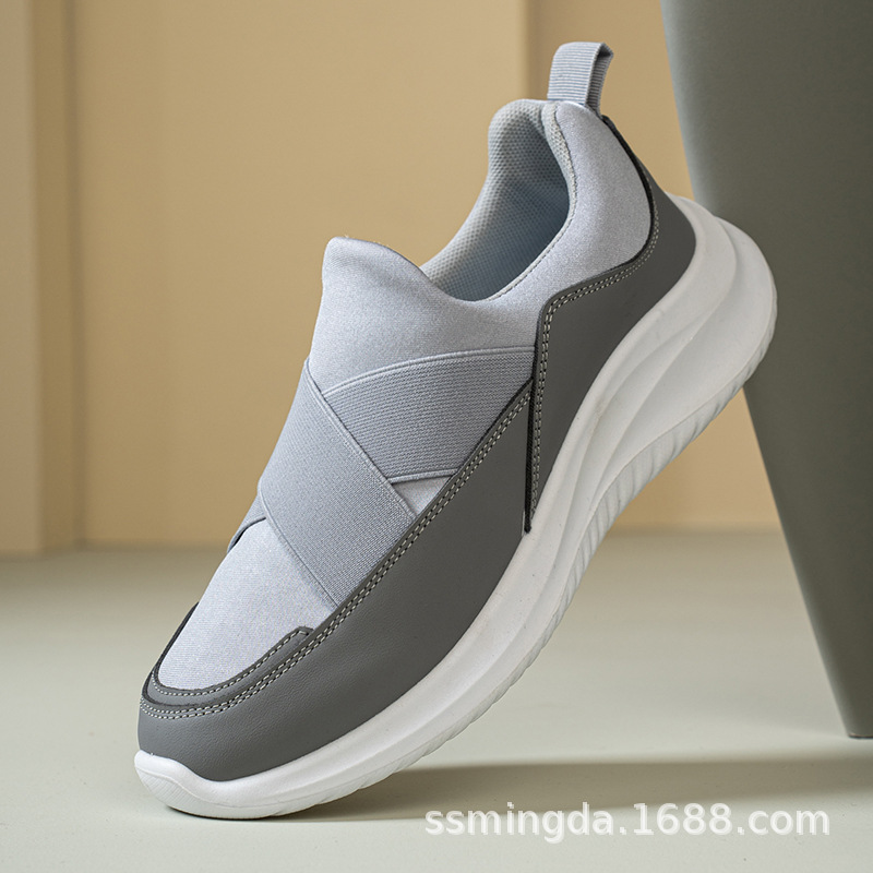 Women's Casual Canvas Slip-On Shoes, Non-Slip Soft Sole for Walking