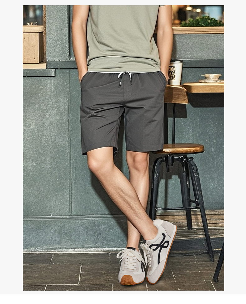 Men's Genuine Leather Casual Sneakers, Flat Low-Top Walking Shoes for Spring and Autumn