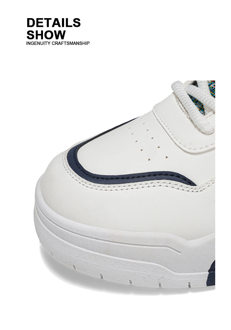 Men's Casual Slip-On Shoes Low-Top Breathable Faux Leather Sneakers for Spring
