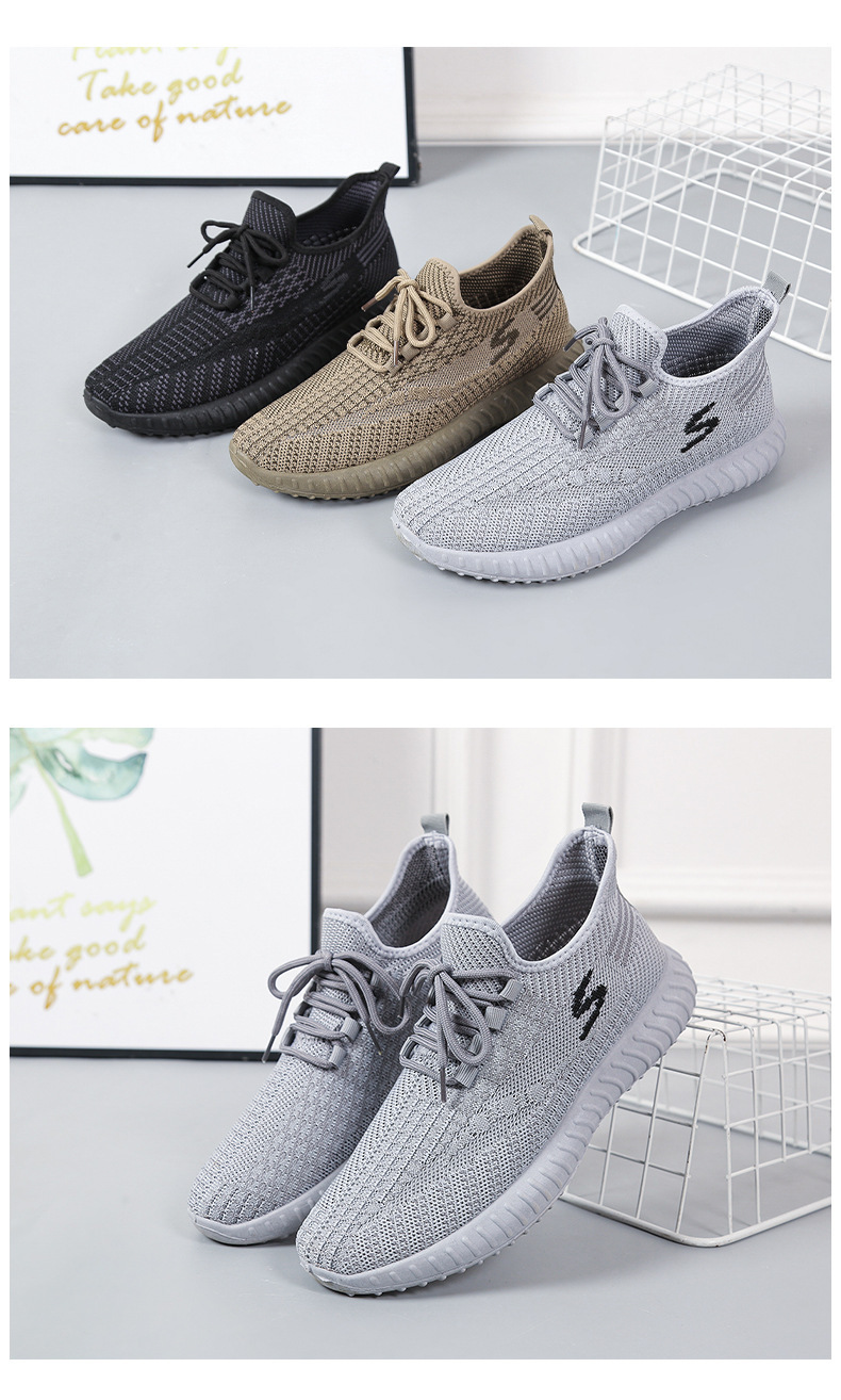 Men's Lightweight Canvas Casual Shoes, Low Top Flat Heel Sneakers for Spring Summer Fall